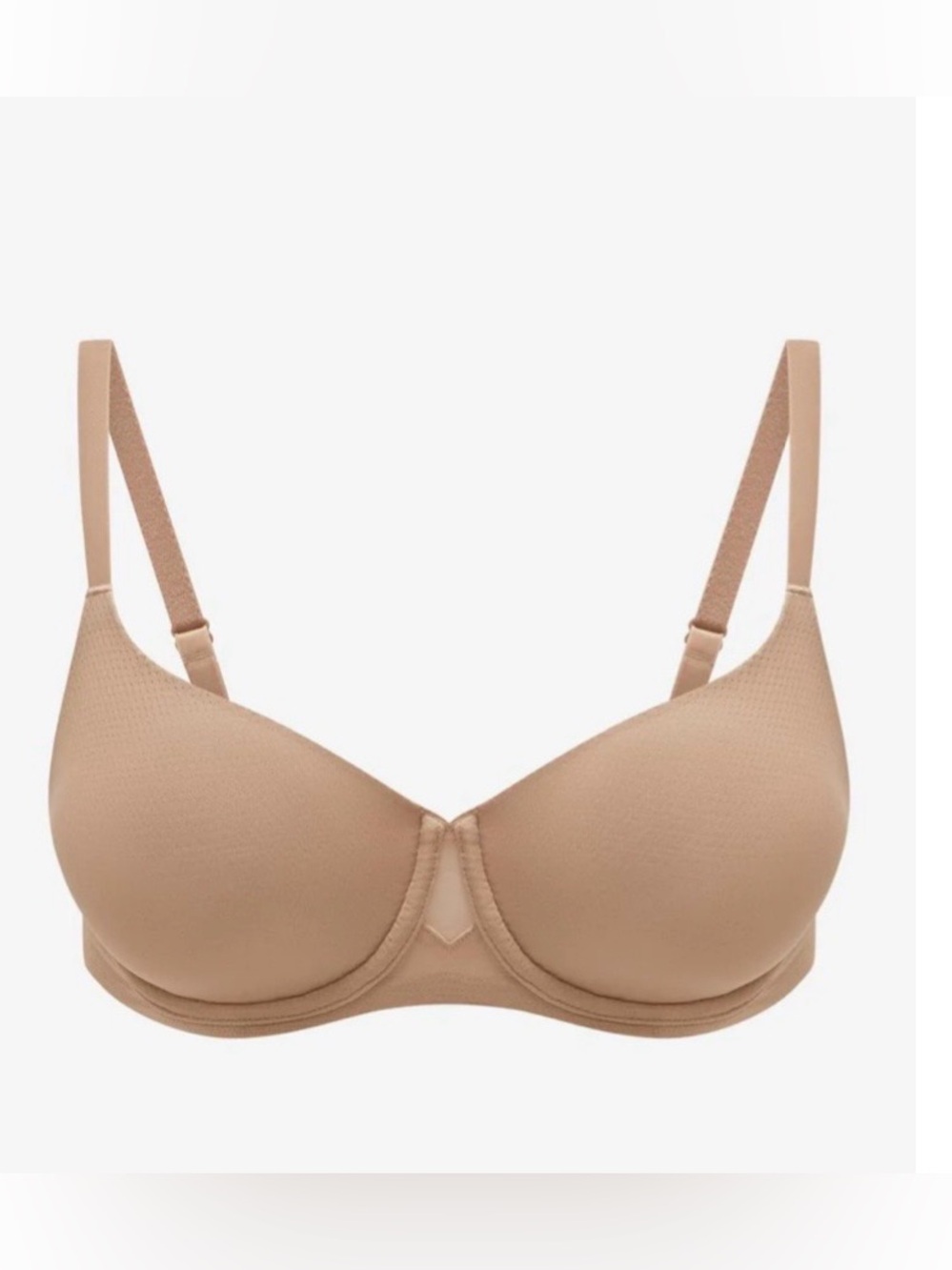ThirdLove Cream Pima Cotton T-Shirt Bra, Size 32E 1/2